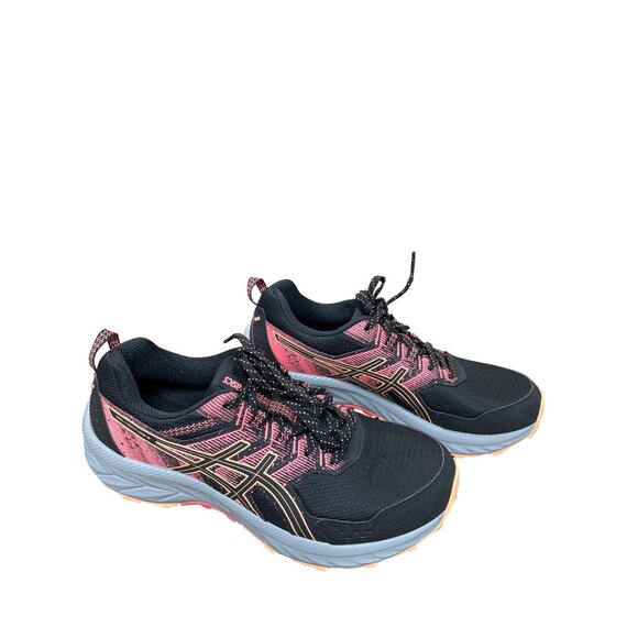 Asics Gel Venture 9 womans black corral Trail Run Sneakers Size 9.5 SKU 9403 - Picture 4 of 15